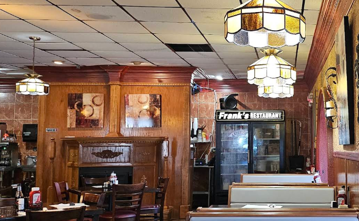 Frank's Restaurant Interior - Cozy Dining Area